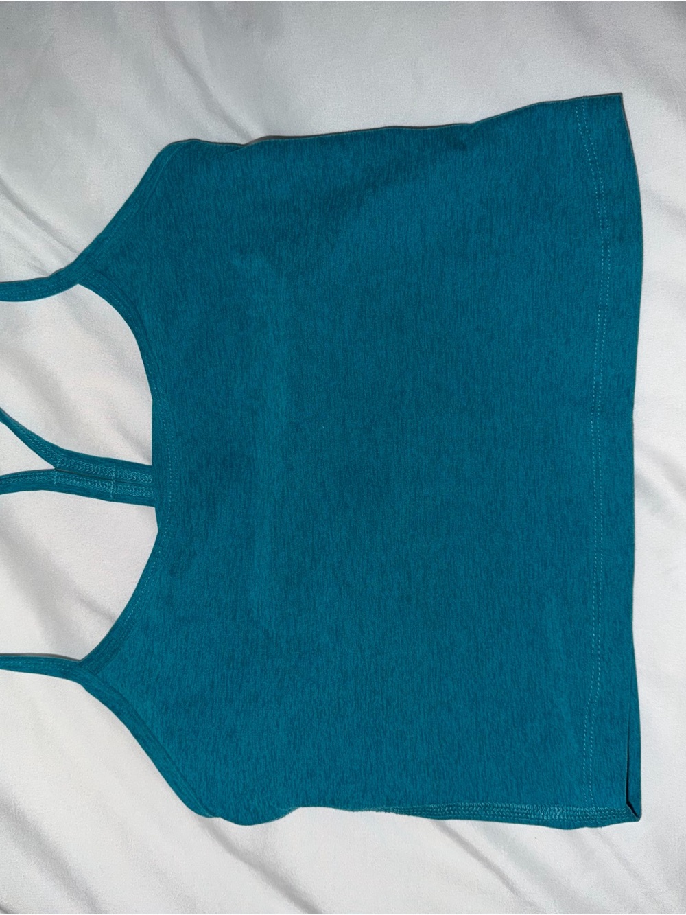 Beyond Yoga Teal Blue Strappy Tank Top